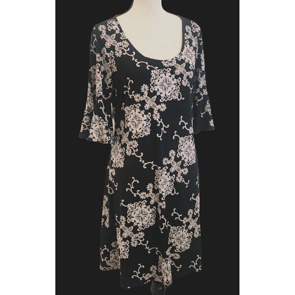 Ronni Nicole Womens A Line Dress Size S Multicolor Short Flare Sleeve - Picture 6 of 12